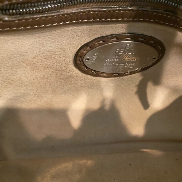 FENDI SELLERIA MINK SATCHEL HANDBAG PREOWNED Vintage - Picture 9 of 9